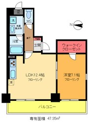 シャンティ住吉の物件間取画像